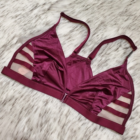 Victoria's Secret Other - 💎Victoria's Secret Eggplant Bralette Racerback S